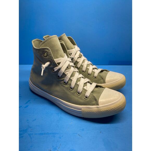 Converse Chuck Taylor All Star Women's Sz 8 Green High Top Athletic Shoes - Picture 5 of 14